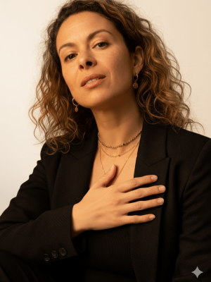 Dame professionnelle de l'institut de beauté d'Alfortville, offrant soins visage et bien-être personnalisés.